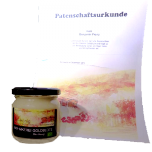 Bienenpatenschaft unterstütze unsere Biobienen