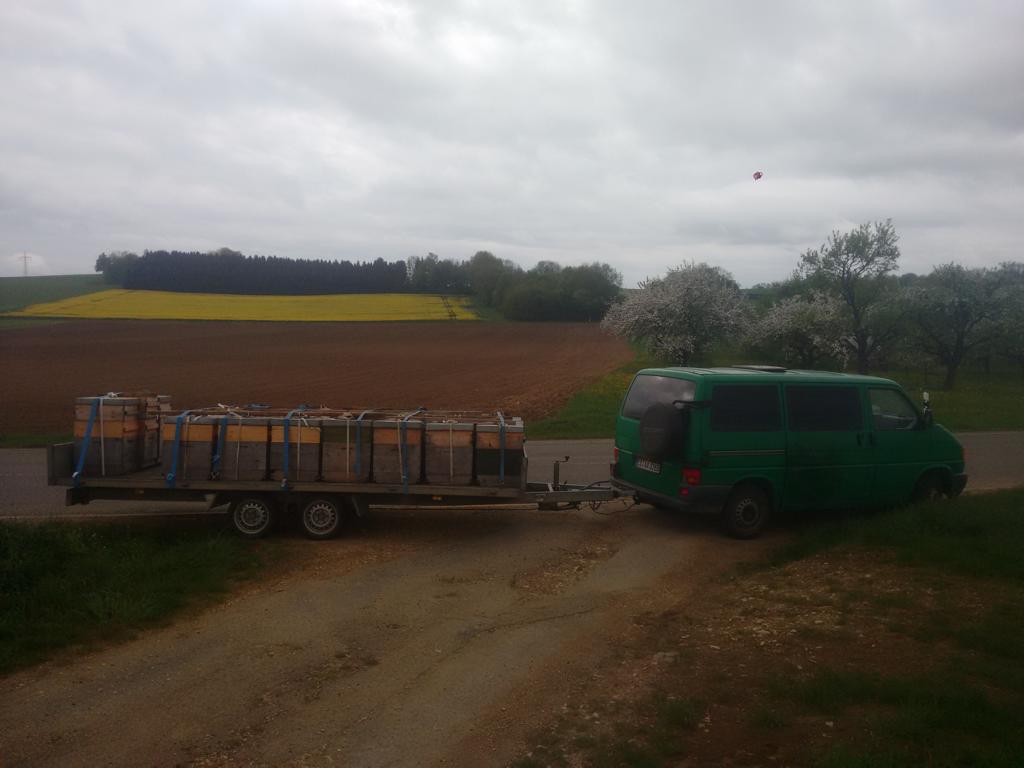 Imker Anhänger Wandertechnik