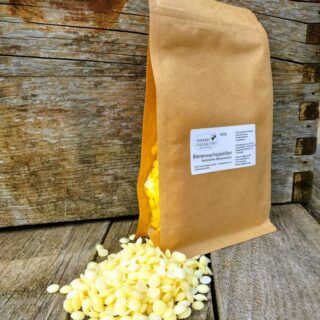 Bienenwachs in Pastillen
