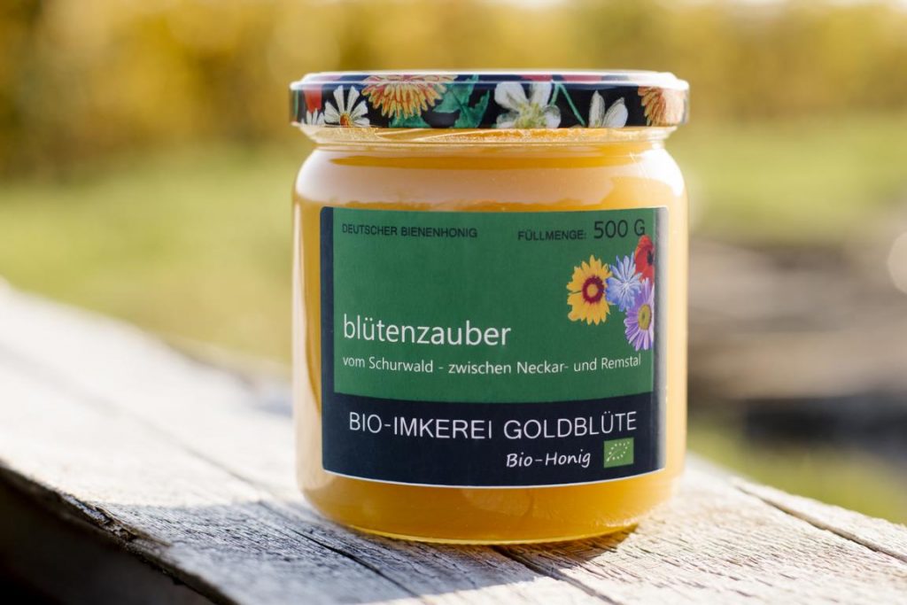 Blütenzauber/ Blütenhonig im 500g Glas
