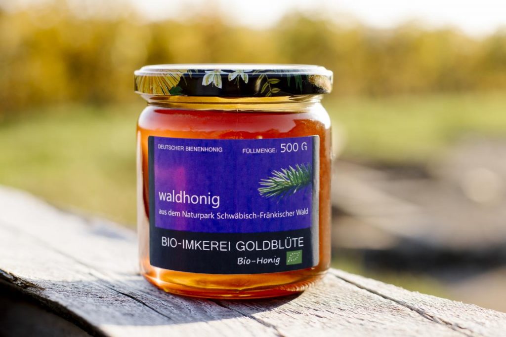 Waldhonig im 500g Glas
