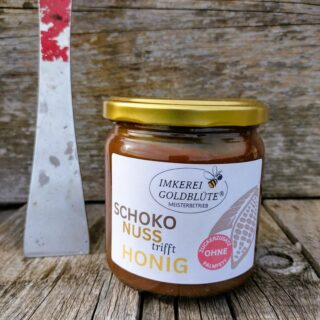 Schoko und Nuss im Honigglas